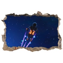 Vinilo adhesivo pared 3d fortnite