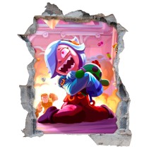 Vinilos agujero pared 3d brawl stars
