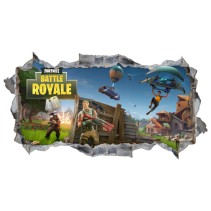 Vinilo agujero 3d fortnite battle royale