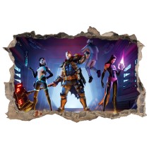 Vinilo agujero 3d fortnite x force