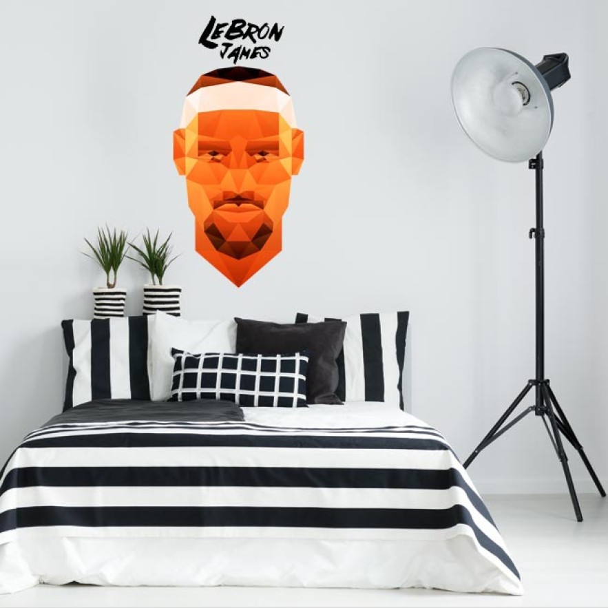 Vinilos baloncesto lebron james nba