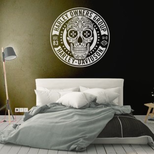 Vinilos calavera harley davidson Vinilos calavera harley davidson