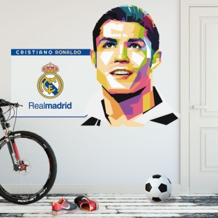 Vinilos cristiano ronaldo real madrid fútbol Vinilos cristiano ronaldo real madrid fútbol