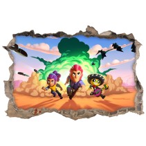 Vinilos agujeros 3d videojuego brawl stars