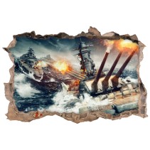 Vinilo agujero 3d world of warships
