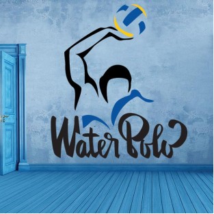 Vinilos decorativos jugador waterpolo Vinilos decorativos jugador waterpolo