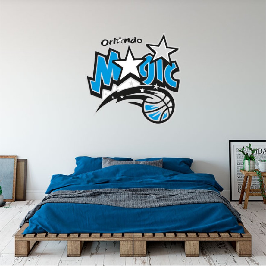 Vinilos juveniles nba escudo orlando magic