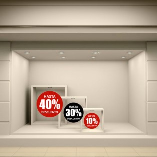 Vinilos decorativos círculos rebajas de 10 a 40 Vinilos decorativos círculos rebajas de 10 a 40