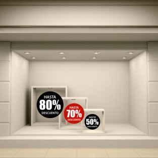 Vinilos decorativos círculos rebajas Vinilos decorativos círculos rebajas