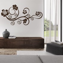 Vinilos decorativos flores decoración