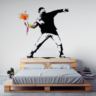 Vinilos decorativos grafiti banksy Vinilos decorativos grafiti banksy