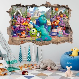 Vinilos y pegatinas 3d disney pixar monsters university Vinilos y pegatinas 3d disney pixar monsters university