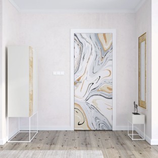 Vinilos para puertas texturas mármol