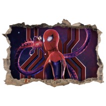 Vinilos agujeros 3d spider man no way home
