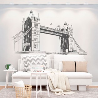 Vinilos decorativos dibujo londres tower bridge Vinilos decorativos dibujo londres tower bridge