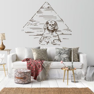 Vinilos decorativos pirámides y esfinge de guiza