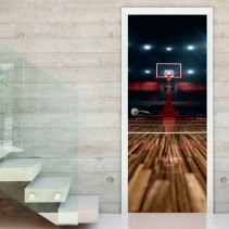 Vinilos puertas cancha baloncesto