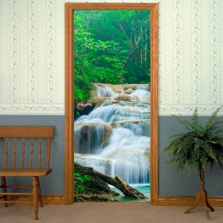 Vinilos para puertas cascadas naturaleza Vinilos para puertas cascadas naturaleza