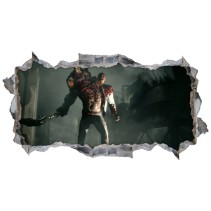 Vinilo decorativo resident evil en 3d