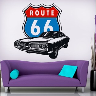 Vinilos decorativos ruta 66