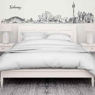 Vinilos decorativos skyline sídney australia
