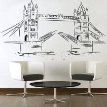 Vinilos decorativos stickers london tower bridge