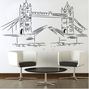 Vinilos decorativos stickers london tower bridge Vinilos decorativos stickers london tower bridge