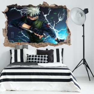 Vinilos decorativos agujero 3d naruto Vinilos decorativos agujero 3d naruto