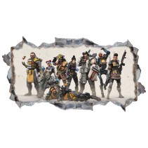 Vinilo decorativos agujero 3d videojuego apex legends