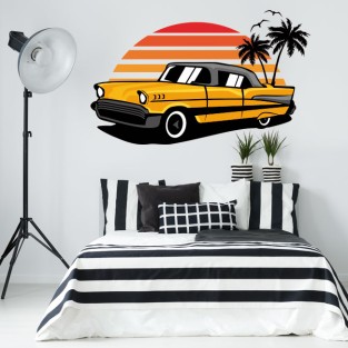 Vinilos coche estilo retro