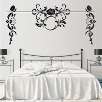 Vinilos decorativos dibujo flores