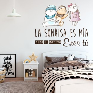 Vinilos decorativos y pegatinas frases de amor