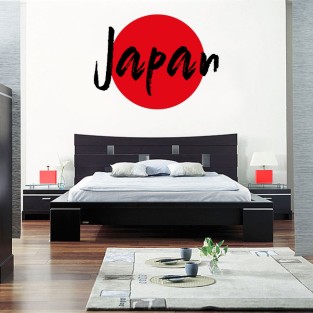 Vinilos decorativos palabra japan
