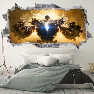 Vinilo decorativo y pegatina agujero 3d league of legends Vinilo decorativo y pegatina agujero 3d league of legends
