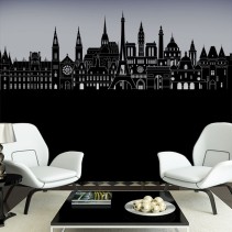 Vinilos decorativos y pegatinas skyline francia