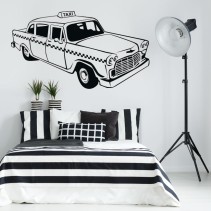 Vinilos decorativos y pegatinas taxi nueva york