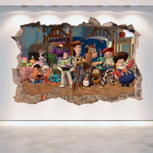 Vinilos decorativos infantiles 3d toy story 2
