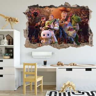 Vinilos infantiles 3d toy story el tiempo perdido