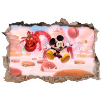 Vinilos infantiles agujero 3d videojuego castle of illusion