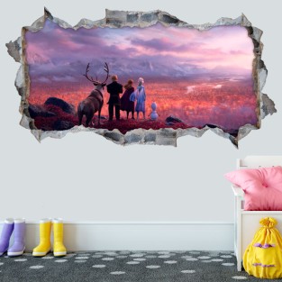 Vinilos infantiles o juveniles 3d disney frozen 2 Vinilos infantiles o juveniles 3d disney frozen 2