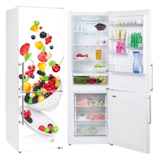Vinilos para neveras bol con frutas Vinilos para neveras bol con frutas
