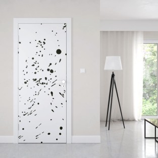 Vinilos para puertas salpicaduras Vinilos para puertas salpicaduras