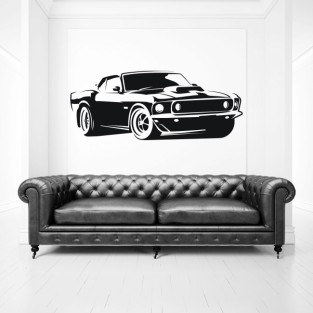 Vinilos pared automóvil mustang Vinilos pared automóvil mustang