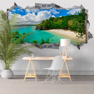 Vinilos agujero 3d big lagoon islas filipinas Vinilos agujero 3d big lagoon islas filipinas