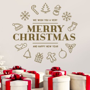 Vinilos decorativos navidad merry christmas Vinilos decorativos navidad merry christmas