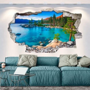 Vinilosagujeros 3d sand harbor lago tahoe sierra nevada Vinilosagujeros 3d sand harbor lago tahoe sierra nevada