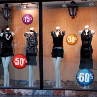 Vinilos círculos colores rebajas comercios Vinilos círculos colores rebajas comercios