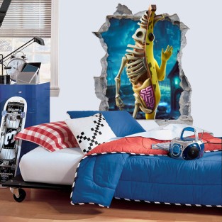 Vinilo agujero 3d banana videojuego fortnite Vinilo agujero 3d banana videojuego fortnite