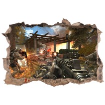 Vinilo decorativo 3d videojuego call of duty modern warfare 3