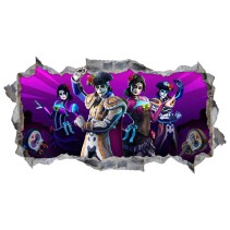 Vinilo agujero 3d fortnite skins día de los muertos